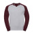 Light Oxford-Burgundy Melange