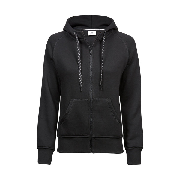 Ladies Fashion Full Zip Hood
