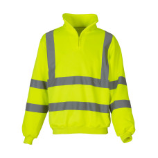 Fluo 1/4 Zip Sweat Shirt