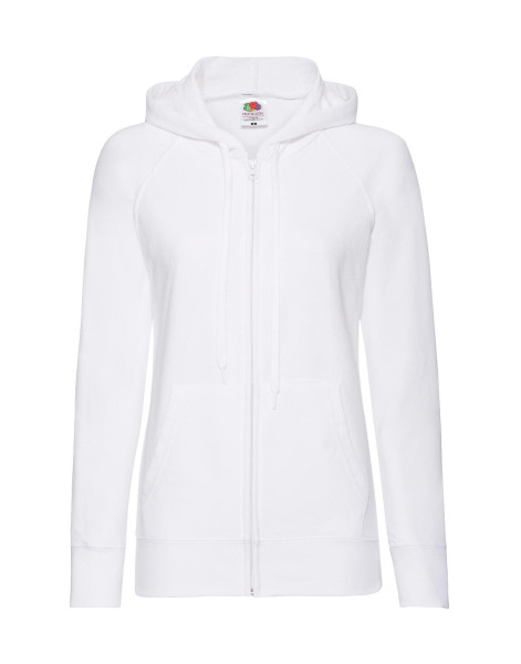 Ladies Lightweight Hooded Sweat Jacket
