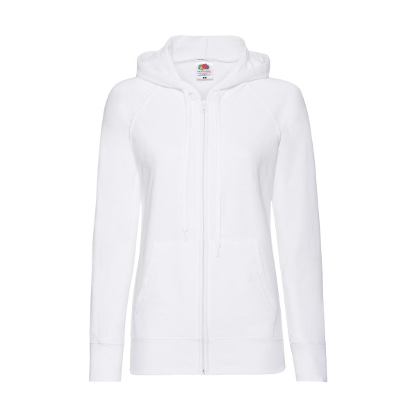 Ladies Lightweight Hooded Sweat Jacket