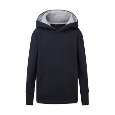 Contrast Hooded Sweatshirt Kids