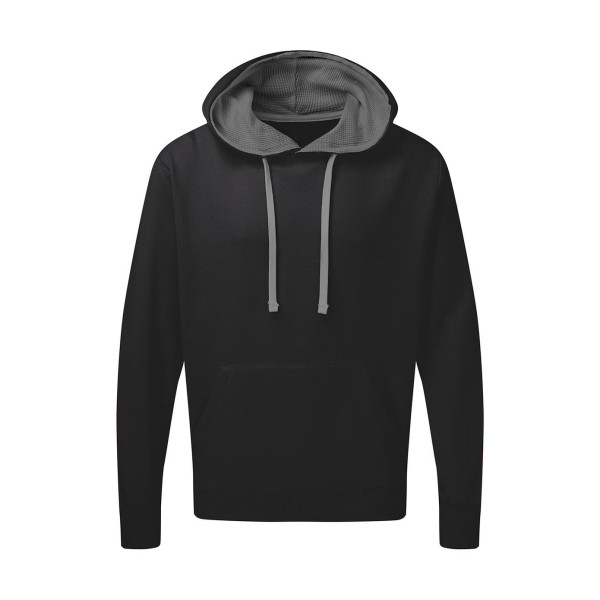 Contrast Hooded Sweatshirt Men