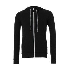 Unisex Poly-Cotton Full Zip Hoodie