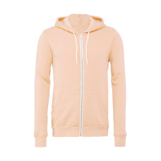 Unisex Poly-Cotton Full Zip Hoodie