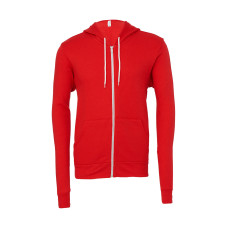 Unisex Poly-Cotton Full Zip Hoodie