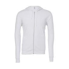Unisex Poly-Cotton Full Zip Hoodie