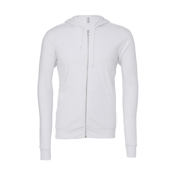 Unisex Poly-Cotton Full Zip Hoodie