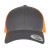 Charcoal-Neon Orange