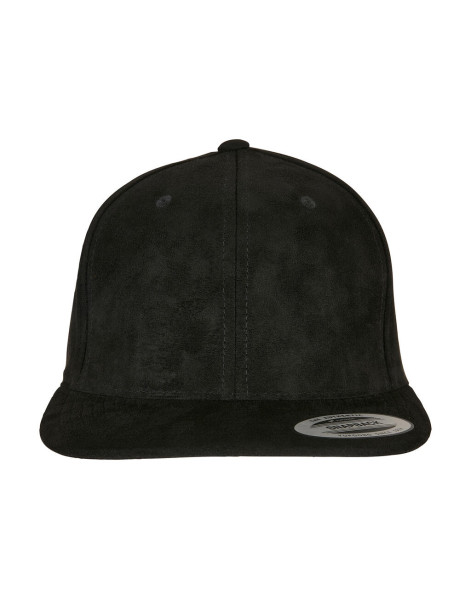 Suede Leather Snapback