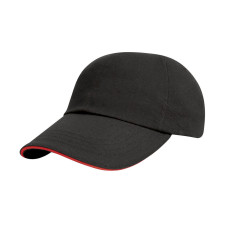Brushed Cotton Sandwich Cap