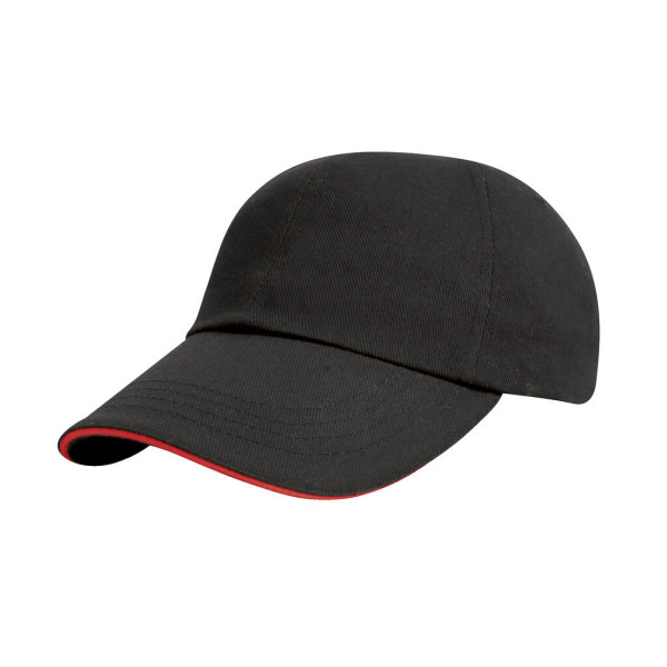 Brushed Cotton Sandwich Cap