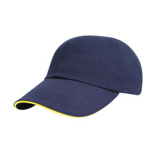 Brushed Cotton Sandwich Cap