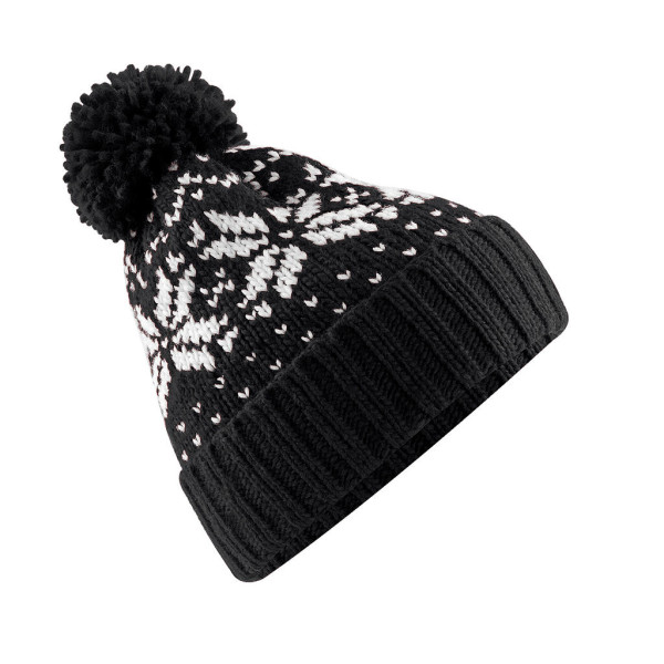 Fair Isle Snowstar® Beanie