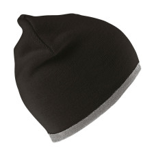 Soft Feel Cuffless Reversible Beanie