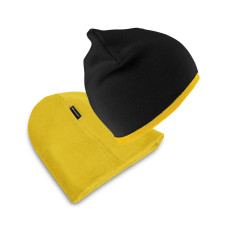 Soft Feel Cuffless Reversible Beanie