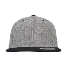 Melange Solid Snapback