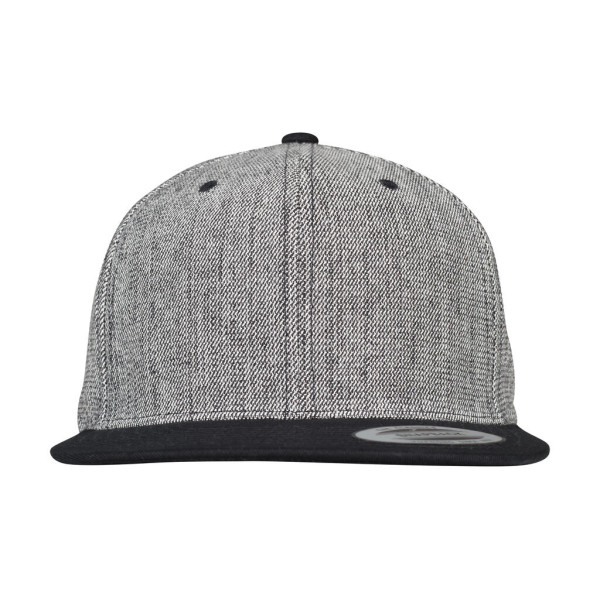 Melange Solid Snapback