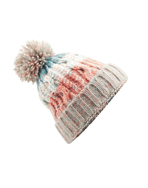 Corkscrew Pom Pom Beanie