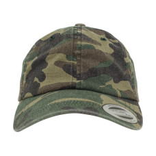 Low Profile Camo Washed Cap