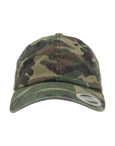 Low Profile Camo Washed Cap