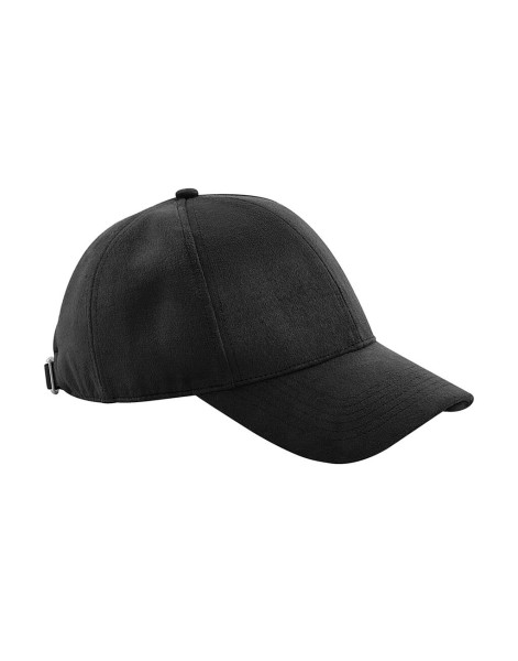 Faux Suede 6 Panel Cap