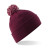 Burgundy-Off White