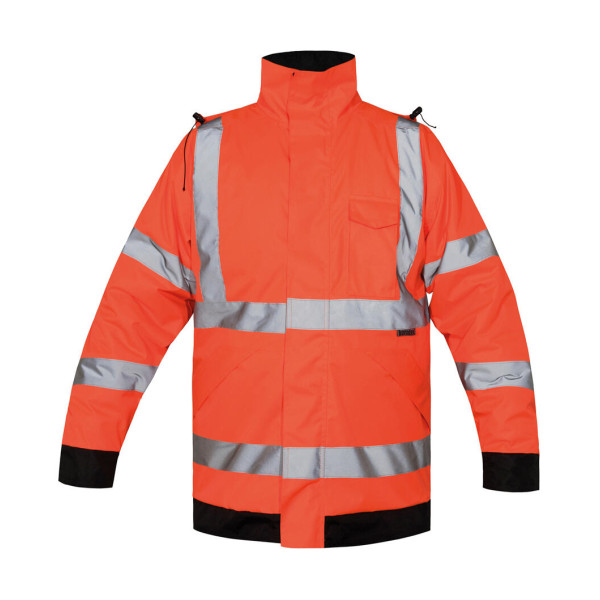 Hi-Vis Rain Jacket Lite