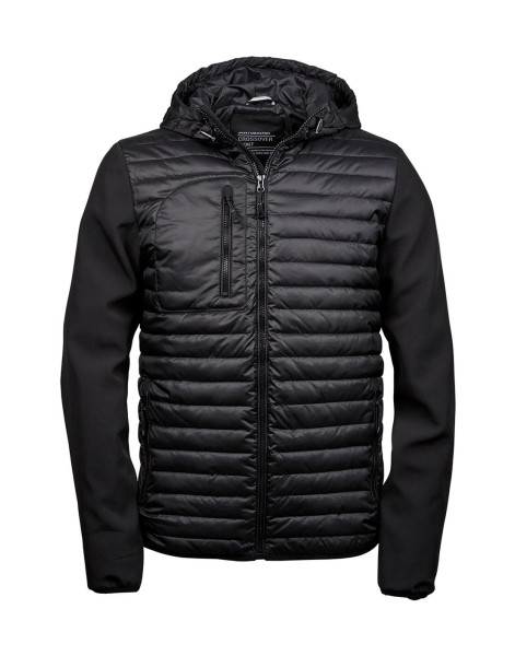 Hooded Crossover Jacket