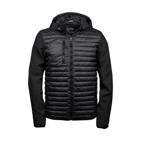 Hooded Crossover Jacket