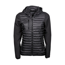 Ladies' Hooded Crossover Jacket