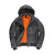 Dark Grey-Neon Orange