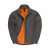 Dark Grey-Neon Orange