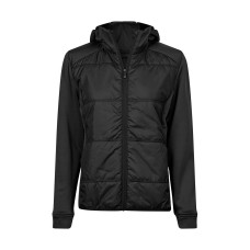 Womens Hybrid-Stretch Hooded Jacket
