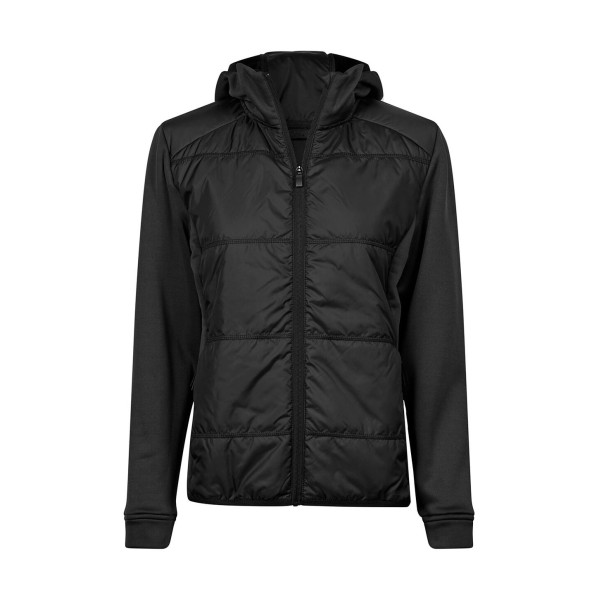 Womens Hybrid-Stretch Hooded Jacket