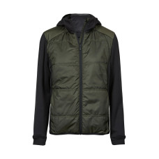 Womens Hybrid-Stretch Hooded Jacket