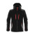 Black-Bright Red