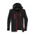 Black-Bright Red