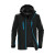 Black-Electric Blue