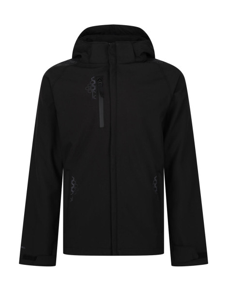 Repeller Lined Hooded Softshell