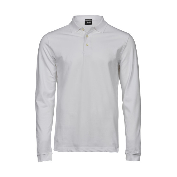 Luxury LS Stretch Polo