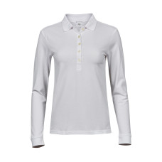 Ladies Luxury LS Stretch Polo