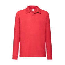 Kids 65/35 Long Sleeve Polo