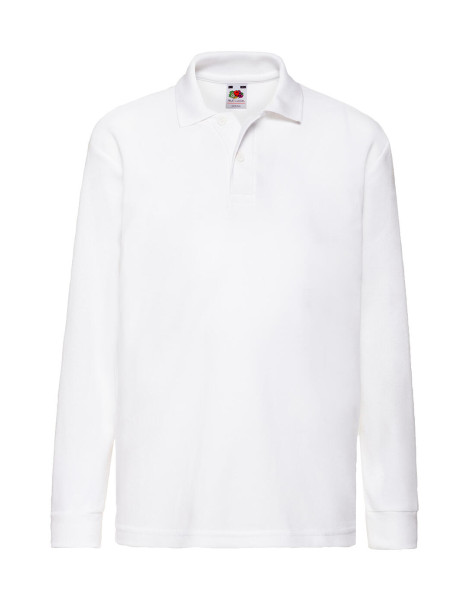 Kids 65/35 Long Sleeve Polo