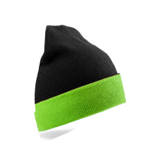 Recycled Black Compass Beanie