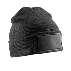 Recycled Double Knit Printers Beanie