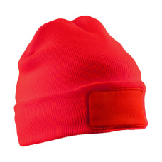 Recycled Double Knit Printers Beanie