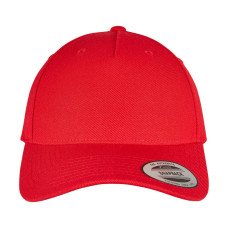 5-Panel Premium Curved Visor Snapback Cap