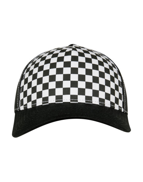Checkerboard Retro Trucker