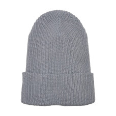 Recycled Yarn Ribbed Knit Beanie
